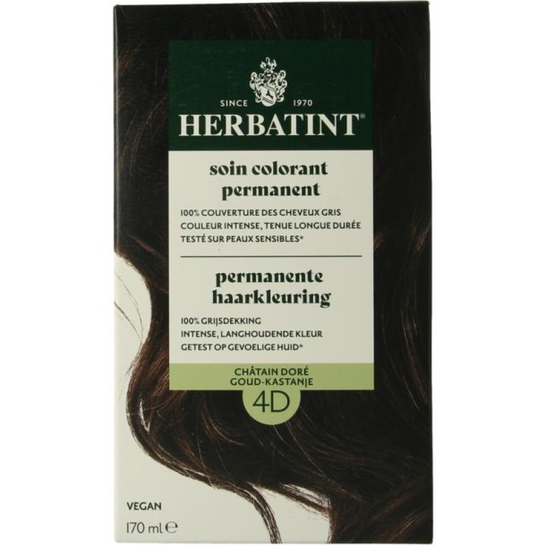 Herbatint 4D Golden chestnut (170 Milliliter)