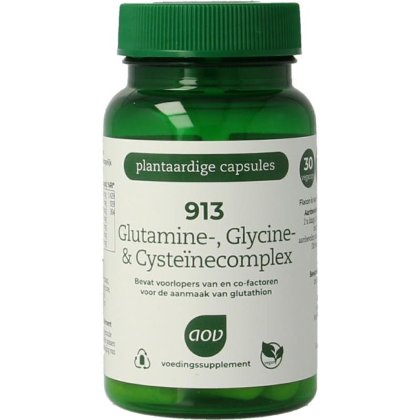AOV 913 Glutamine glycine & cysteine complex (30 Vegetarische capsules)