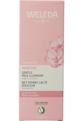 Weleda Reinigingsmelk sensitive verzachtend (75 Milliliter)