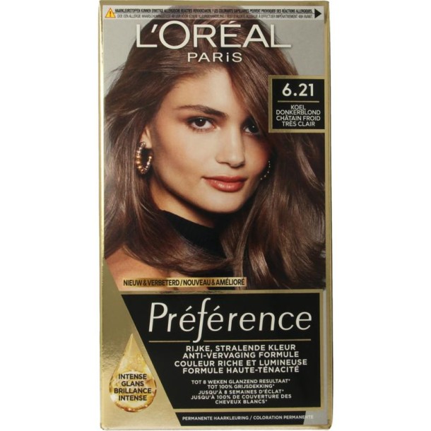 Preference 6.21 Zurich zeer licht koel bruin (1 Sachets)