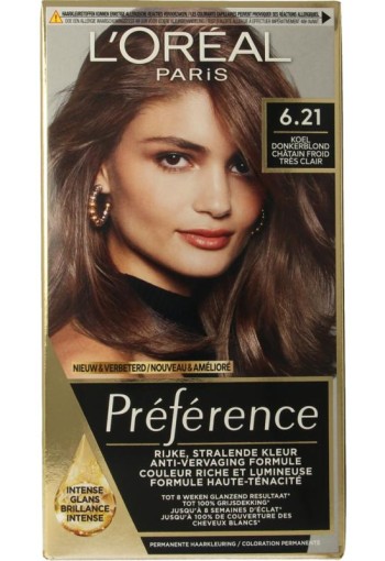 Preference 6.21 Zurich zeer licht koel bruin (1 Sachets)