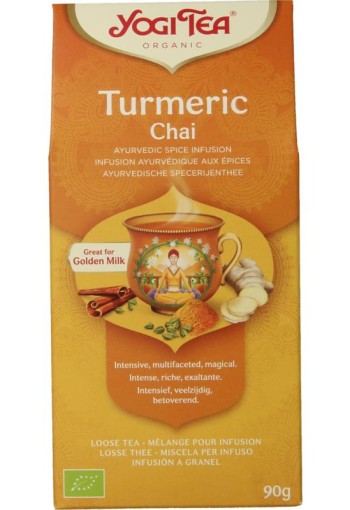 Yogi Tea Turmeric chai bio (90 Gram)