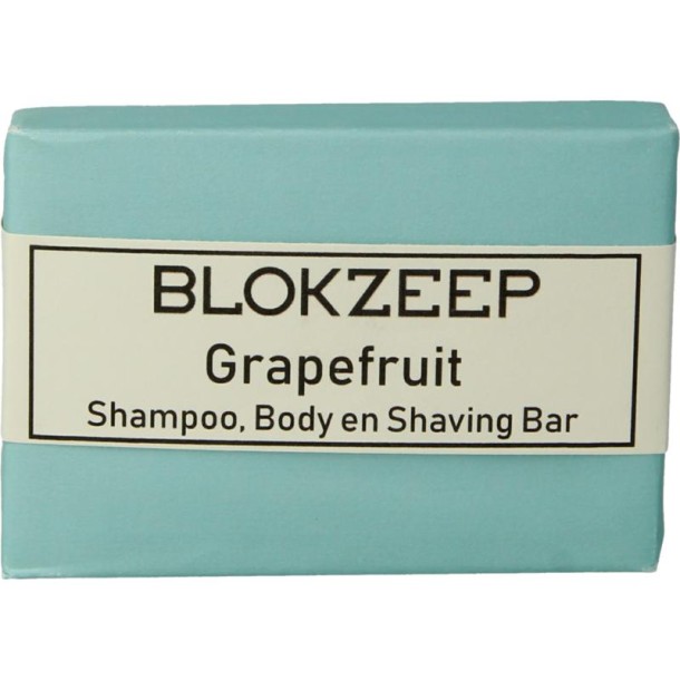 Blokzeep Shaving bar grapefruit (100 Gram)