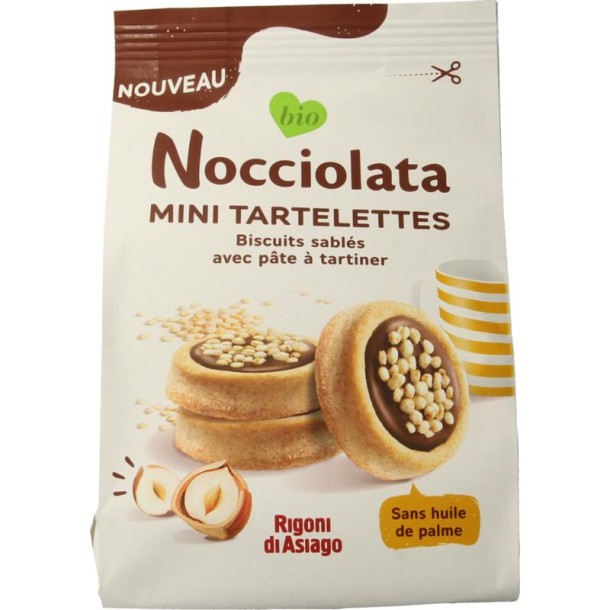 Nocciolata Nocciolata tartlets bio (250 Gram)