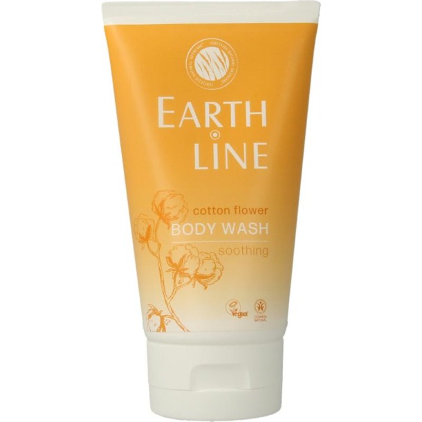Earth Line Bodywash cotton flower 150 Milliliter