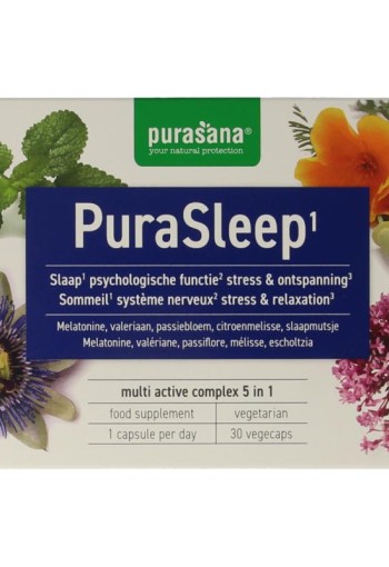 Purasana Purasleep (30 Vegetarische capsules)