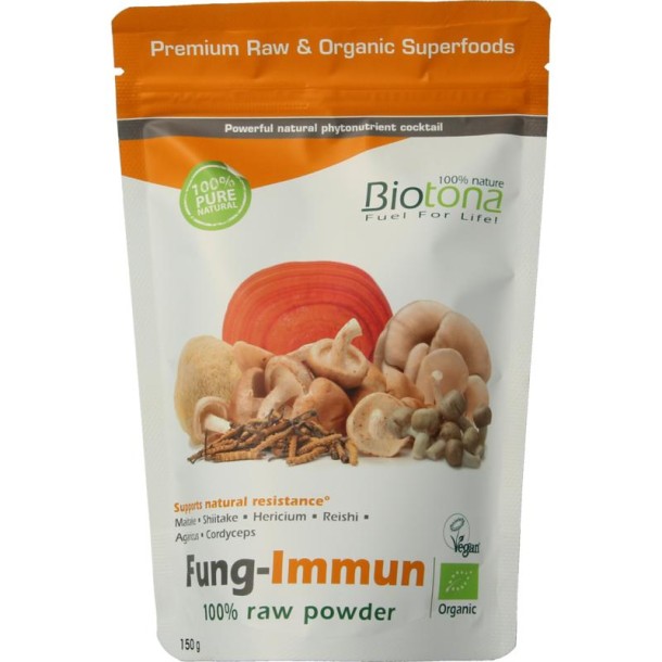 Biotona Fung immuun raw powder (150 Gram)