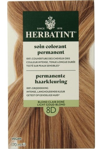 Herbatint 8D Licht goud blond (170 Milliliter)