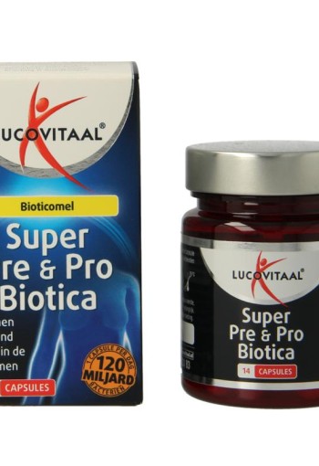 Lucovitaal Super pre & probiotica (14 Capsules)