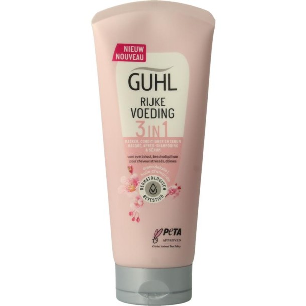 Guhl Rijke voeding 3-in-1 masker condit serum 200 Milliliter