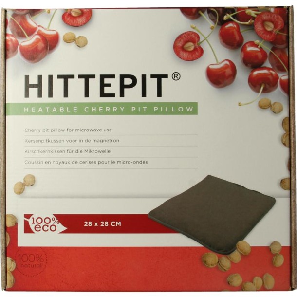 Hittepit Vierkant kersenpit eco (1 Stuks)