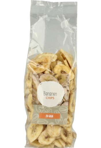 Mijnnatuurwinkel Bananen chips (250 Gram)
