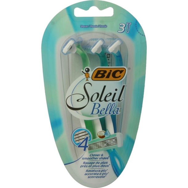 BIC Soleil bella shaver (3 Stuks)