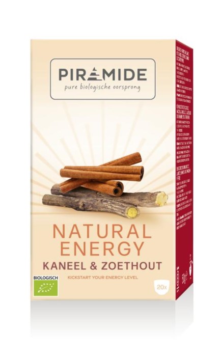 Piramide Natural energy bio (20 Zakjes)