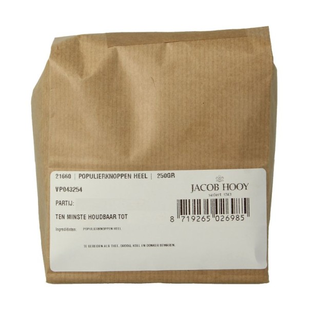 Jacob Hooy Populierknoppen (250 Gram)