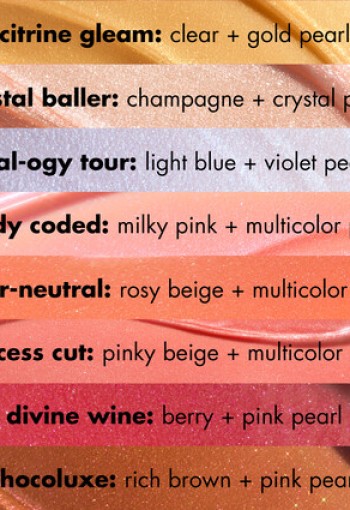 e.l.f. Glow Reviver Lip Oil Glimmer Cristal Baller Champagne