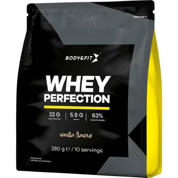 Body & Fit Whey Perfection Proteine Poeder Vanilla 280 GR