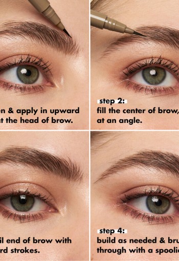 e.l.f. Holy Strokes Micro-Fine Brow Dark Brown