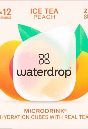 Waterdrop Microdrink Ice Tea Peach 12 stuks