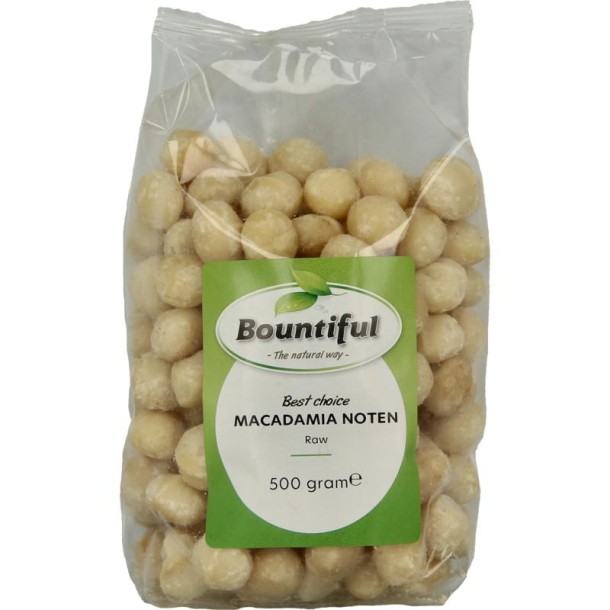 Bountiful Macadamia noten (500 Gram)