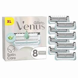 Gillette Venus Voor Huid En Schaamhaar Aloe Vera Navulmesjes 8 StuksGillette Venus Voor Huid En Schaamhaar Aloe Vera Navulmesjes 8 Stuks