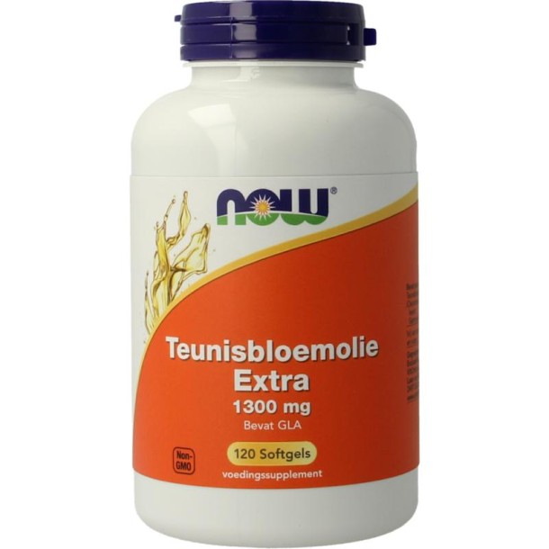 NOW Teunisbloem extra 1300mg (120 Softgels)