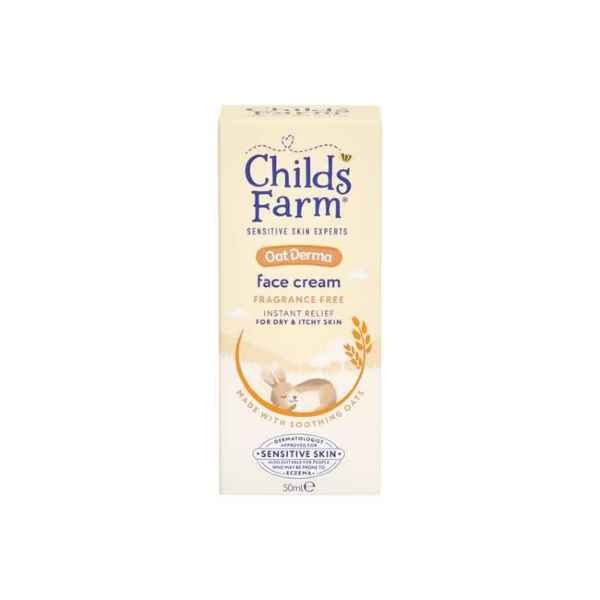 Childs Farm OatDerma Face Cream Fragrance Free 50ml