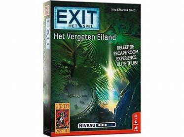 EXIT - Het Vergeten Eiland - Breinbreker - Escape Room Spel