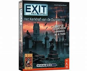 EXIT - Het kerkhof van de duisternis - Breinbreker - Escape Room Spel