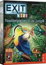 EXIT - Kids Raadselplezier in de Jungle - Breinbreker - Escape Room Spel