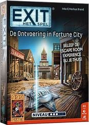 EXIT - De Ontvoering in Fortune City - Breinbreker - Escape Room Spel