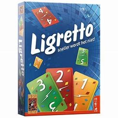 Ligretto: Blauw - Kaartspel 