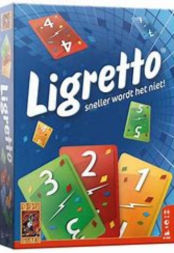 Ligretto: Blauw - Kaartspel 