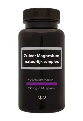 Apb Holland Zuiver magnesium natuurlijk complex 550mg (120 Capsules)