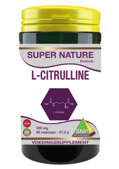 SNP L-Citrulline 500mg puur (60 Capsules)