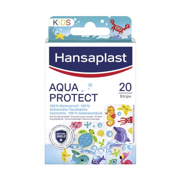 Hansaplast Aqua protect kids pleisters (20 Stuks)