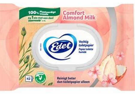 Edet Amandel Vochtig Toiletpapier