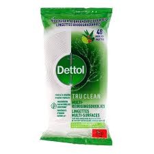 Dettol Tru Clean Eucalyptus & Lime Doekjes 48 stuks