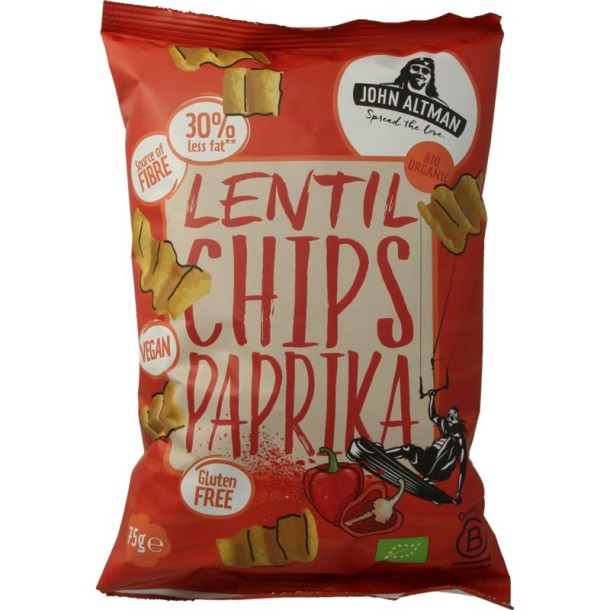 John Altman Linzen chips paprika bio (75 Gram)