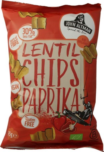 John Altman Linzen chips paprika bio (75 Gram)