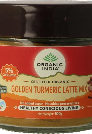 Organic India Golden turmeric latte mix (100 Gram)