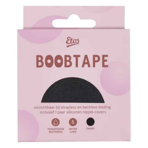 Etos Boobtape Zwart