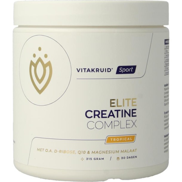 Vitakruid Elite Creatine Complex D-Ribose, Q10 & Magn Tropic (315 Gram)