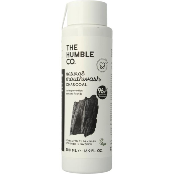 The Humble Co Mondwater Charcoal (500 Milliliter)