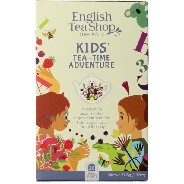 English Tea Shop Kids tea time adventure bio (20 Zakjes)