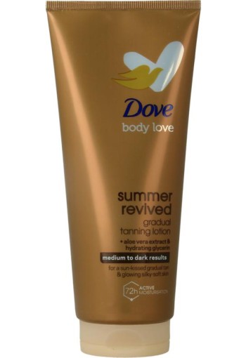 Dove Bodylotion summer dark 200 Milliliter