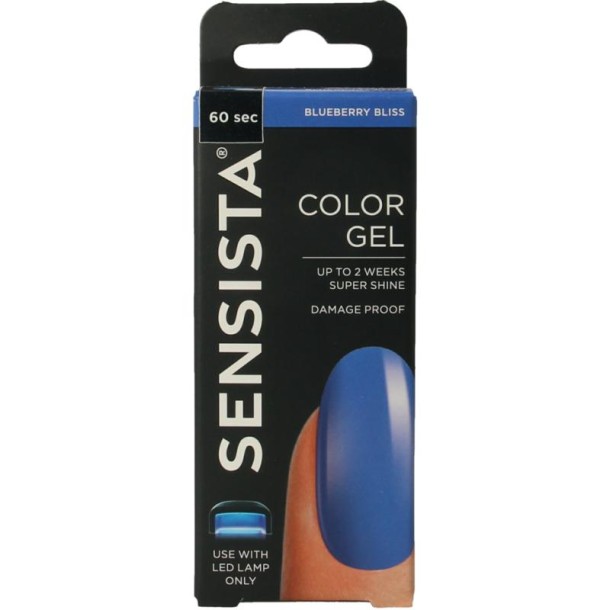 Sensista Color gel blueberry bliss (7,5 Milliliter)