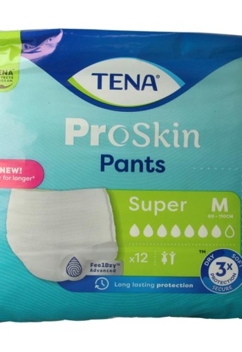 Tena Proskin pants super M (12 Stuks)