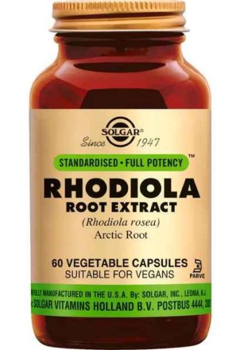 Solgar Rhodiola Root Extract 60 capsules