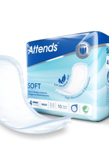 Attends Inlegger soft maxi 4 (10 Stuks)